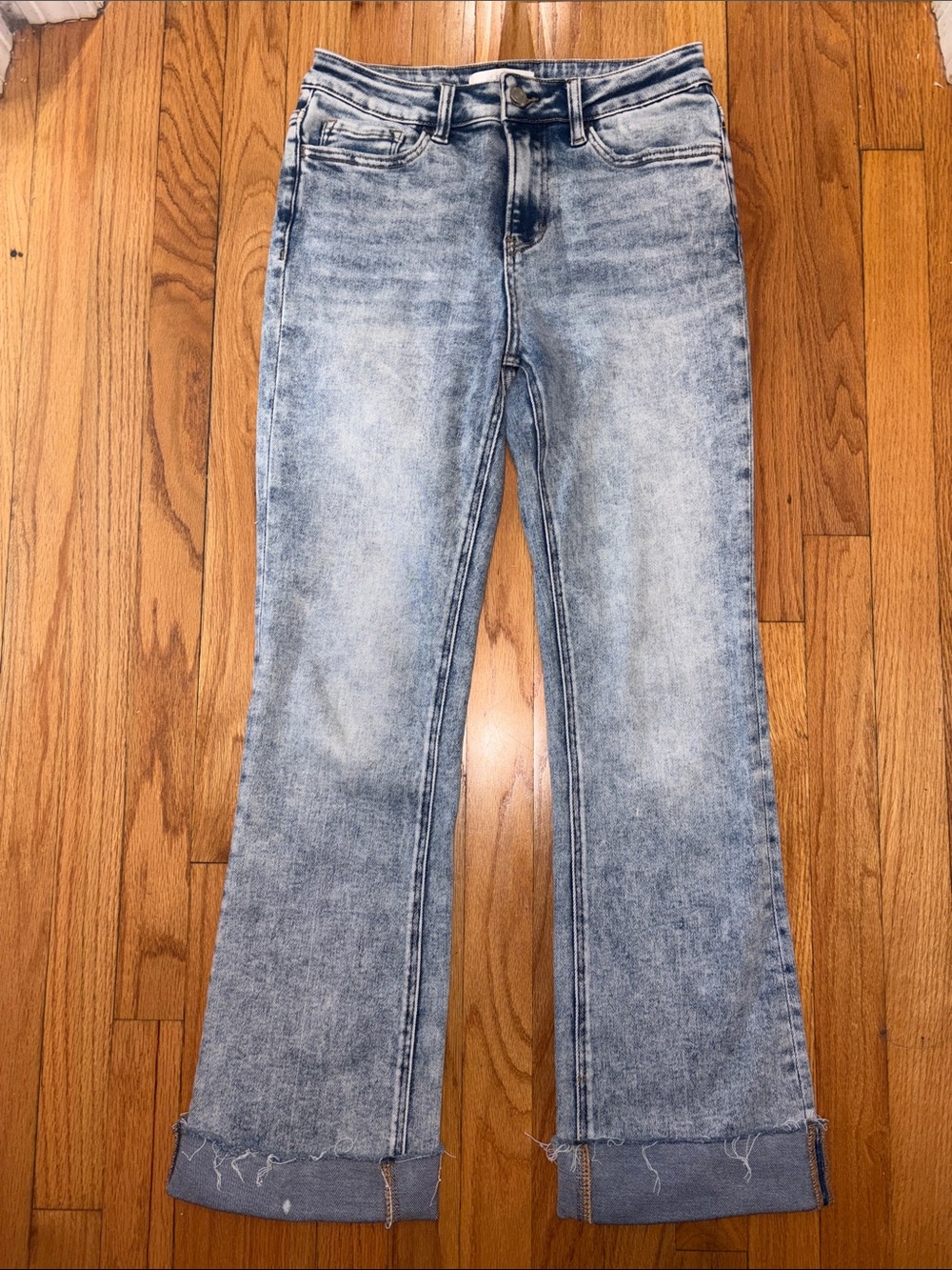 ✨ VERVET ✨ Skylar Light Acid Wash High Rise Bootcut Jeans Size 27 *Runs Big*